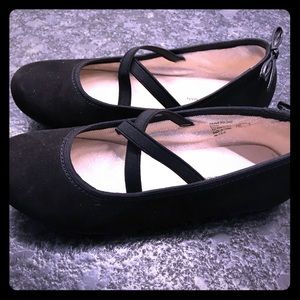 Stuart Weitzman kids ballet flat sz 1